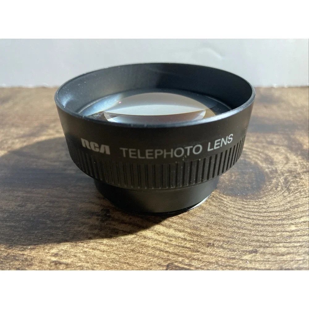 RCA Telephoto Lens w/ Caps and Sealed Case Made in Japan